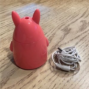 Cute Mini Portable Humidifier Bunny Ears Pink